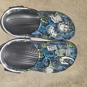 Kids Blue and Green Clogs